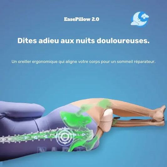 Coussin Orthopédique Genoux - EasePillow 2.0™